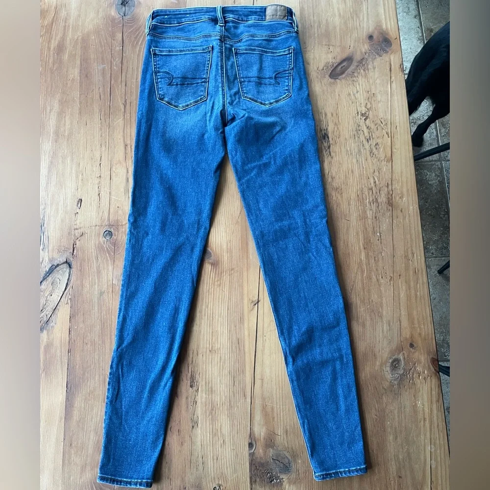 AE Hi Rise Jegging Jeans 4 x-long - Picture 2 of 5